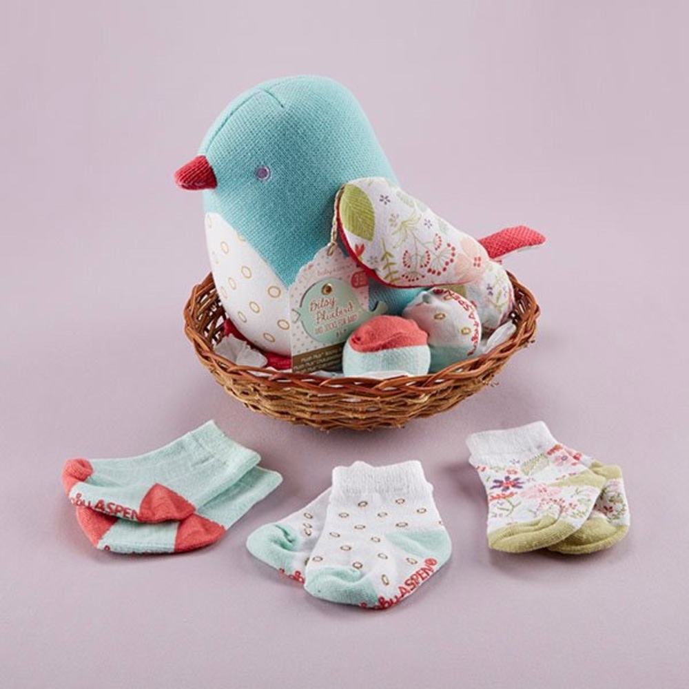 Bitsy Bluebird Plush with Socks